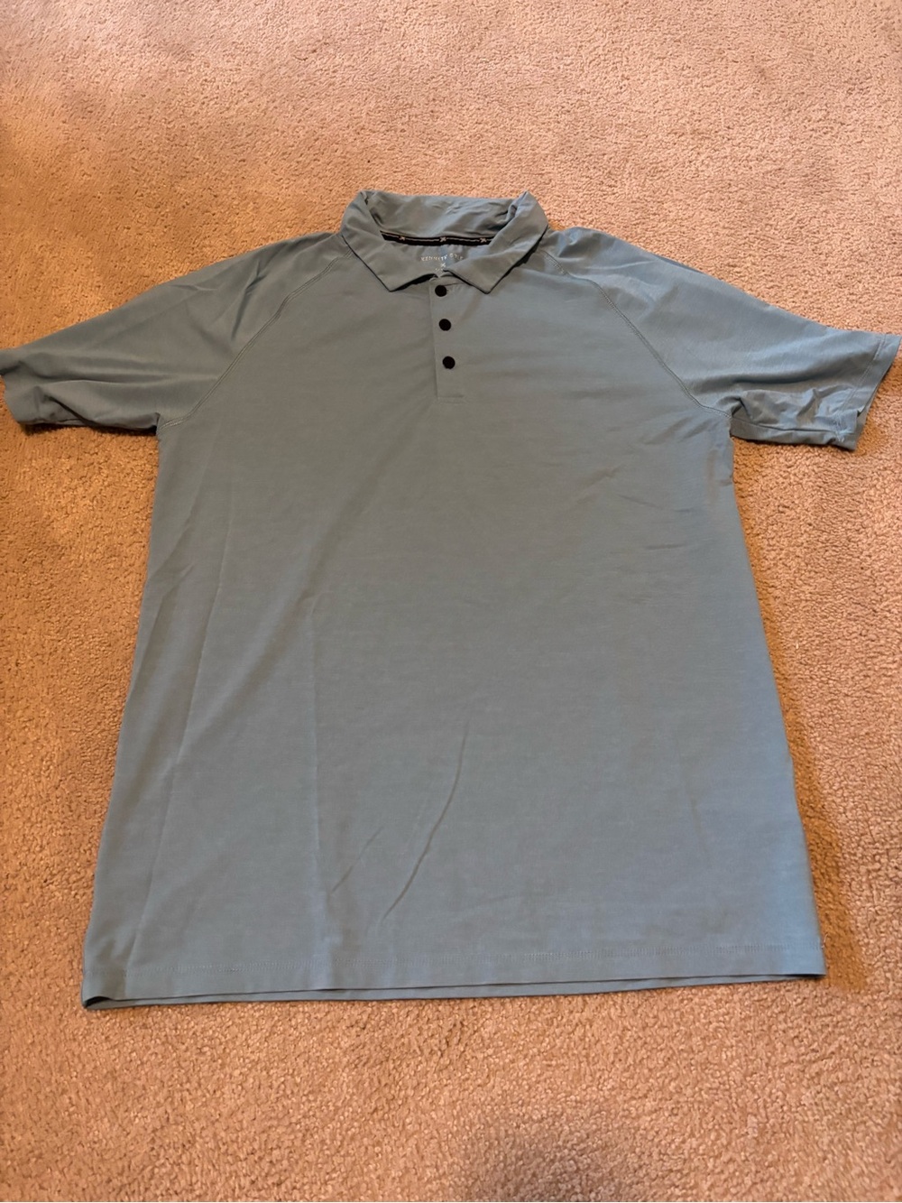 Kenneth Cole Reaction Men's Polo in Sage Green